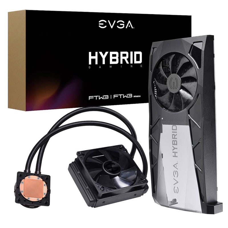 EVGA HYBRID RGB Watercooling Kit for EVGA GeForce RTX 2080 Ti FTW3