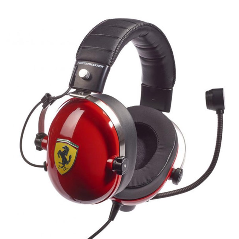 Thrustmaster T-RACING Scuderia Ferrari Edition Gaming Headset - TM ...