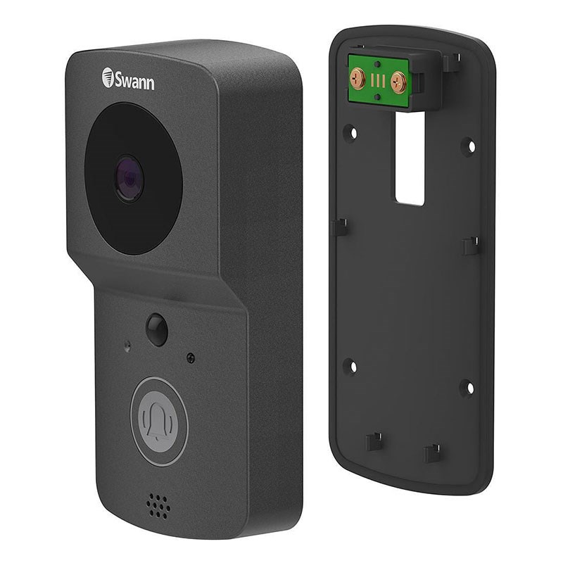Swann Wireless Smart Video Doorbell Kit with Chime Unit SWADS