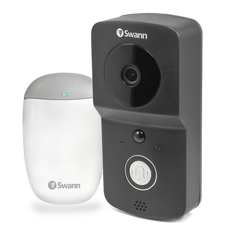 Swann Wireless Smart Video Doorbell Kit with Chime Unit SWADS