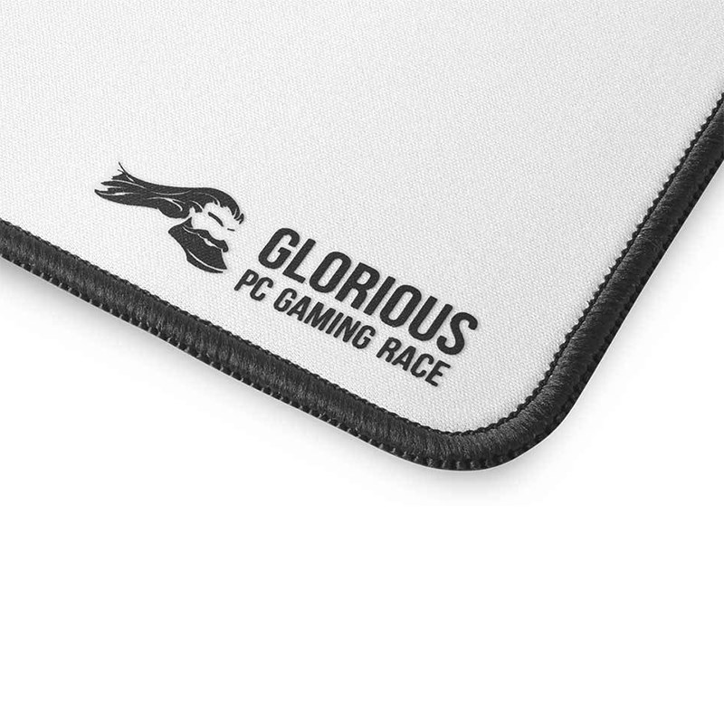 Glorious Large Gaming Mouse Pad White GWL Mwave
