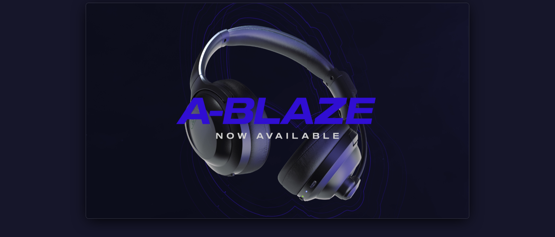 AceZone A-Blaze Wireless E-Sports Ready Gaming Headset