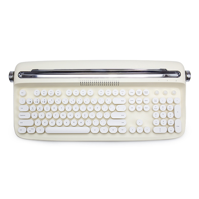 Actto Retro Bluetooth Typewriter Keyboard Ivory B503IVORY Mwave