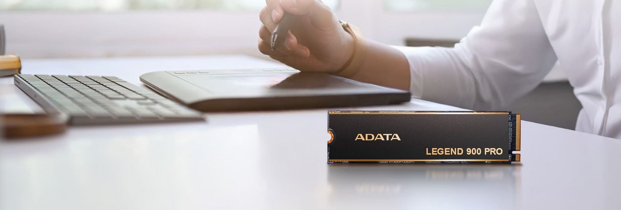 ADATA LEGEND 900 PRO 2TB PCIe Gen4 x4 M.2 2280 SSD - SLEG-900P-2TCS