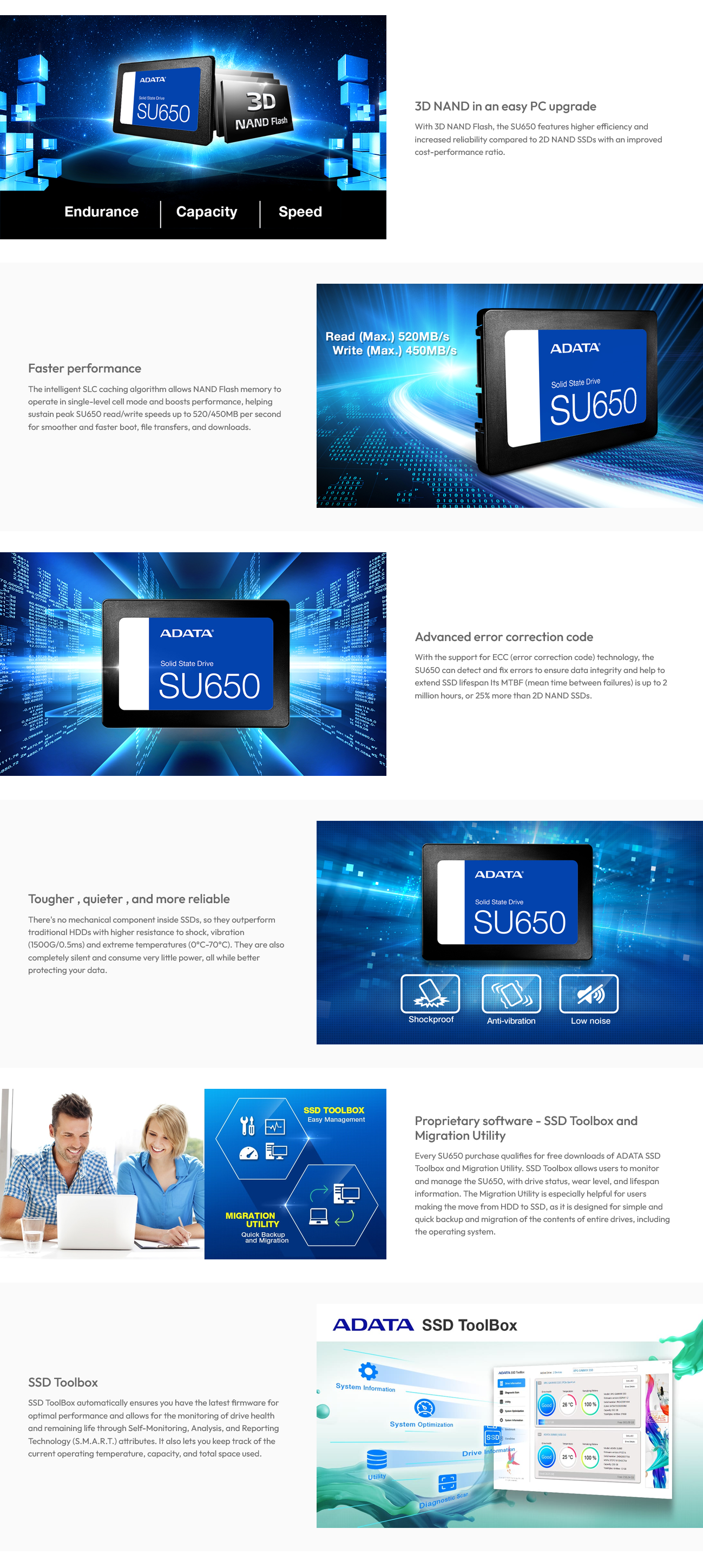 ADATA Ultimate SU650 2TB 2.5
