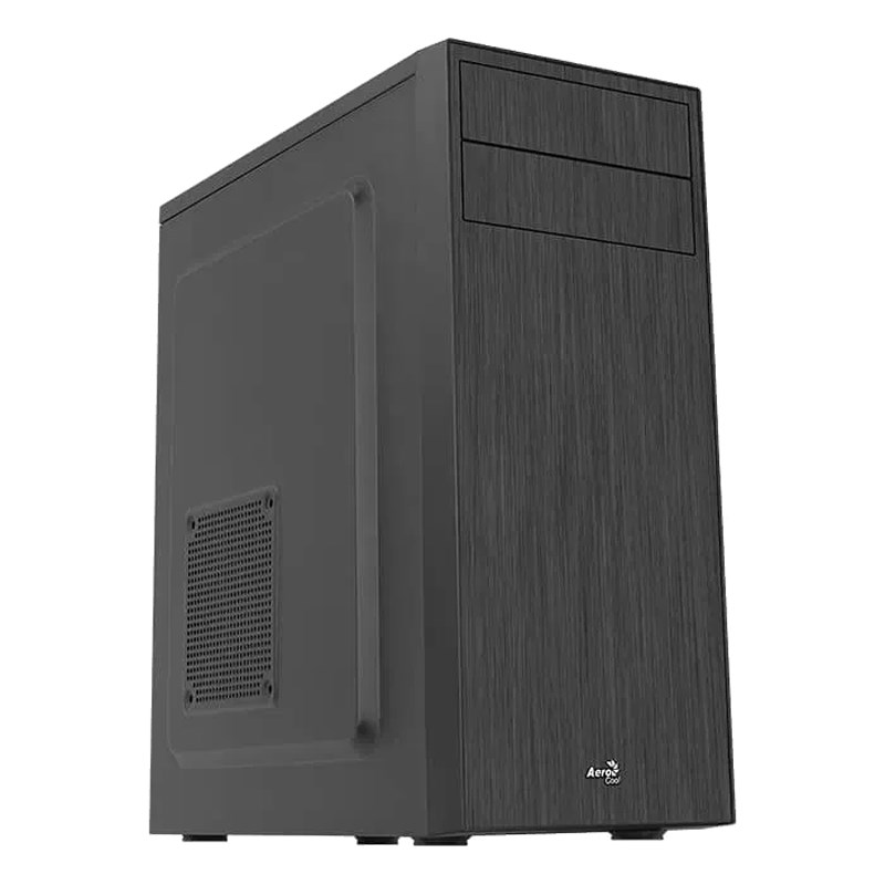 Aerocool CS-1103 Mid-Tower ATX Case - Black - AER-CS-1103-S-BK | Mwave