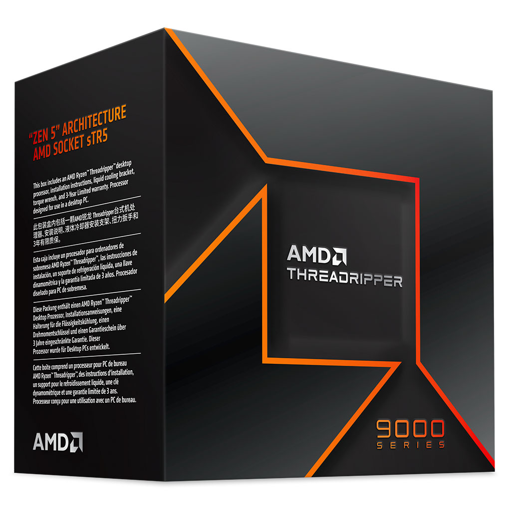 AMD Ryzen Threadripper 9980X 64-Core 5.4GHz sTR5 CPU Processor - 100 ...