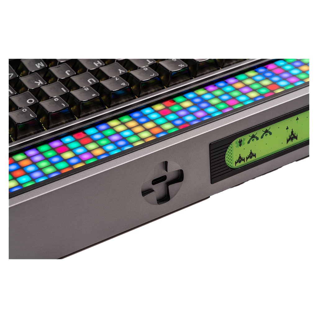 Angry Miao AM RGB 65 Cyber Grey Wireless Mechanical Keyboard - Icy