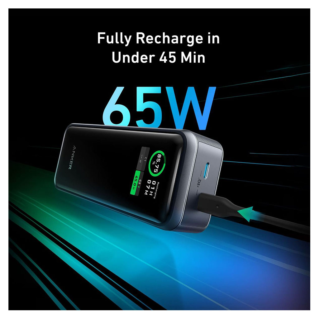Anker Prime 12000mAh 130W Power Bank - Black - A1335011 | Mwave