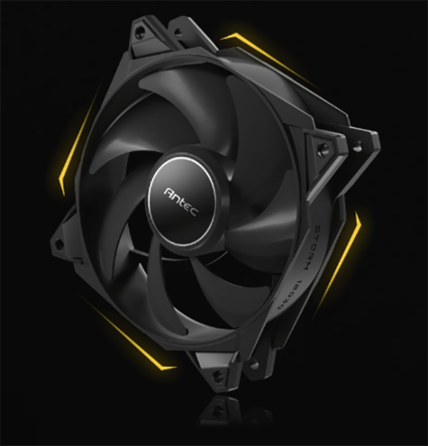 Antec Storm T3 120mm PWM Case Fan - 3 Pack with Controller