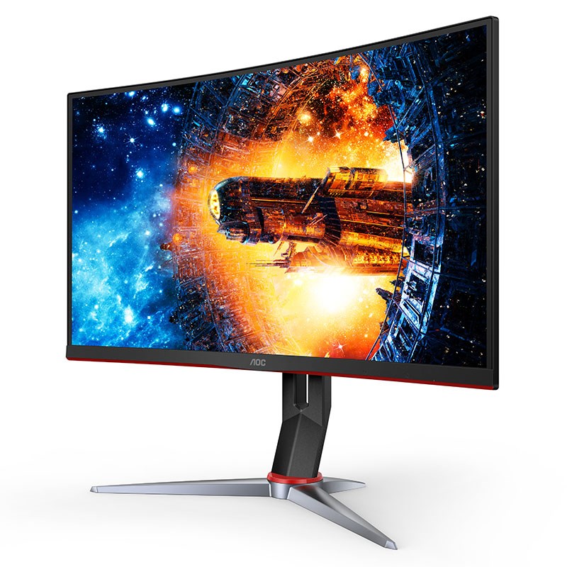 AOC C27G2 27" 165Hz FHD 1ms FreeSync VA Curved Gaming Monitor - C27G2 ...