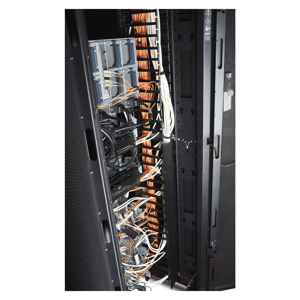 APC AR7589 48U NetShelter Vertical Cable Management 2-Set Hinged Covers ...