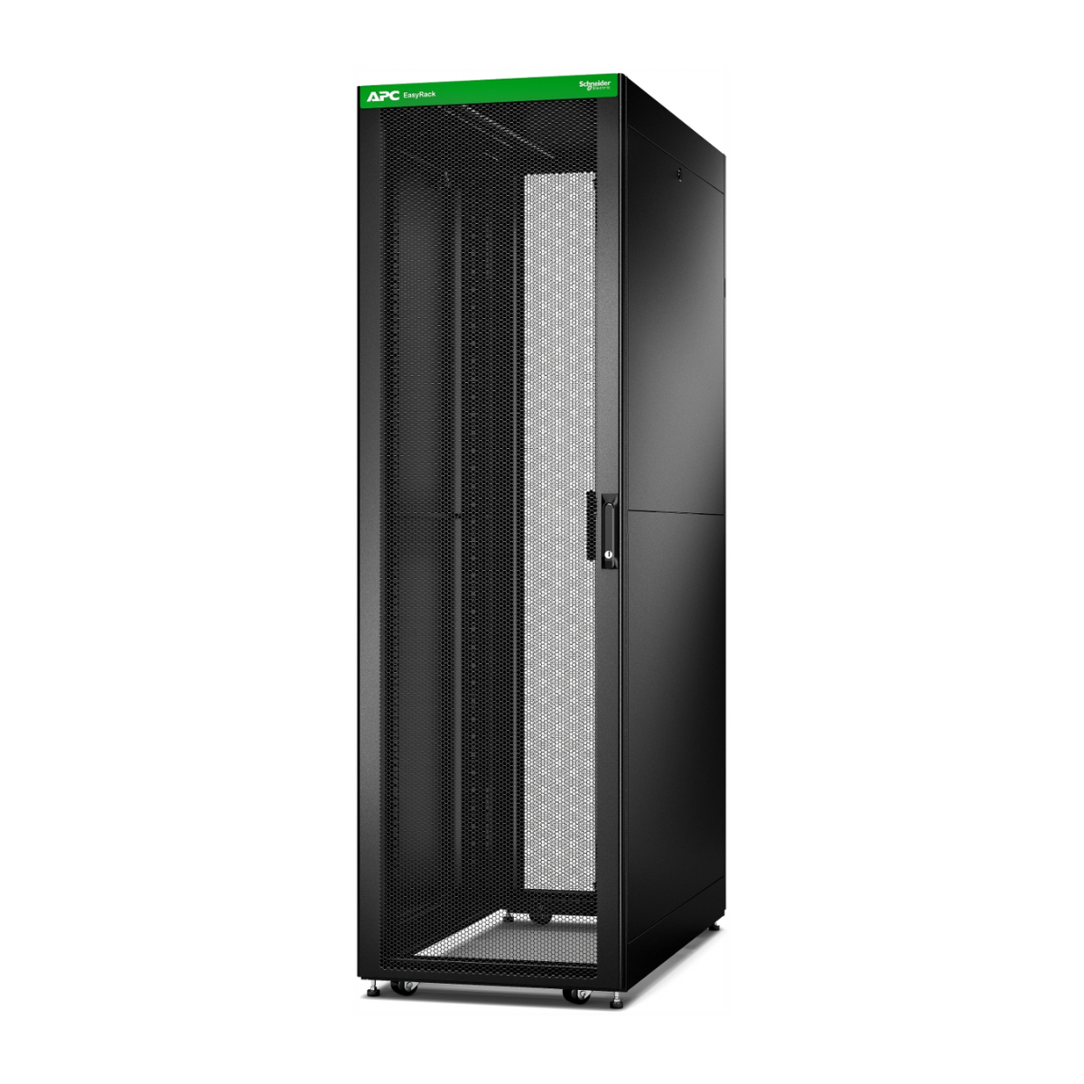 APC Easy Rack 42U with Roof/Castors/Feet, 4 Brackets - Black - ER6202 ...