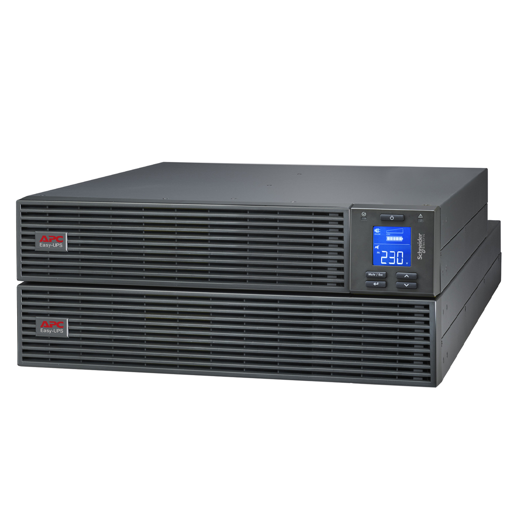 APC SRV3KRILRK 4U Rackmount On-Line 3kVA/2400W 230V, with Rail Kit ...