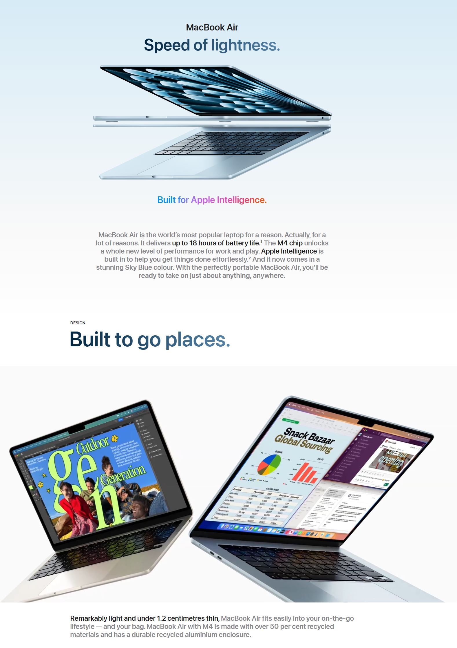 MacBook Air M4 13インチ16GB 256GB ミッドナイト Apple 2025 MacBook Air 13-inch Laptop with M4 chip