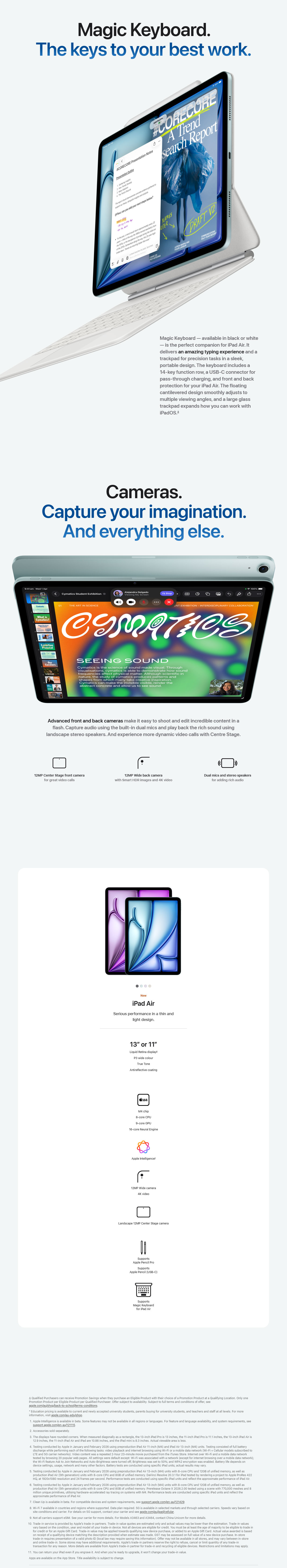 Apple iPad Air 11-inch (8th Gen) M4 Wi-Fi 128GB - Purple