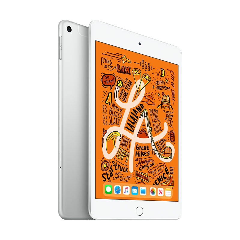 Apple iPad mini Wi-Fi + Cellular 64GB - Silver - MUX62X/A | Mwave