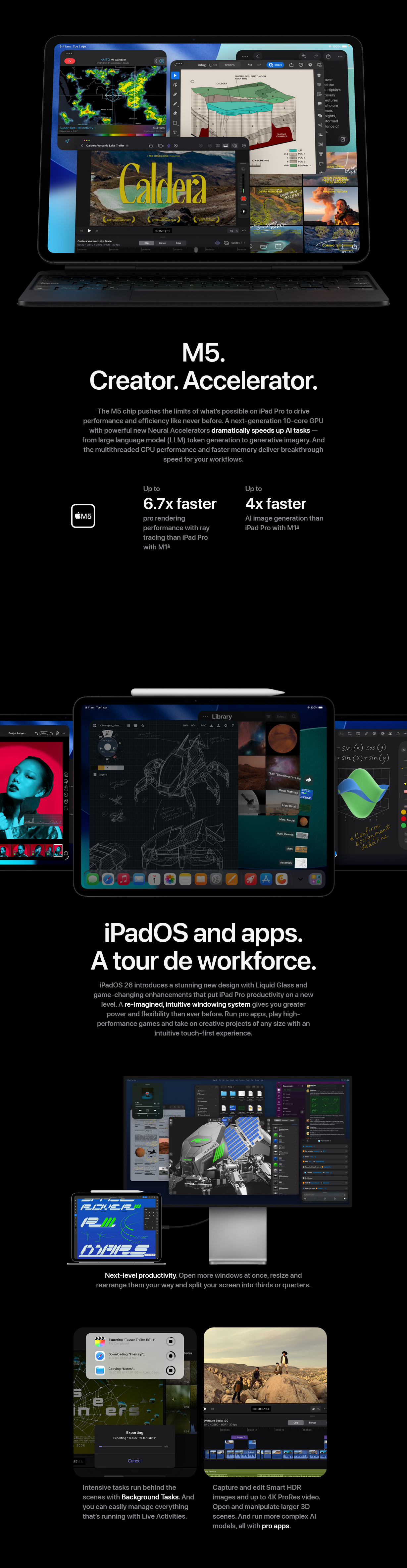 Apple iPad Pro 11" M5 Wi-Fi 256GB Standard Glass - Silver