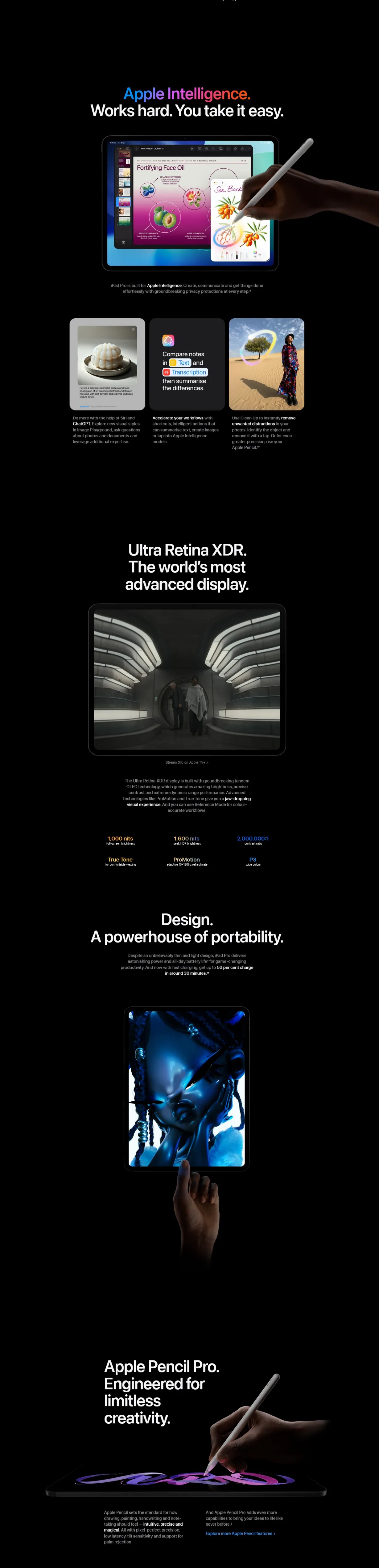 Apple iPad Pro 13" M5 Wi-Fi + Cellular 1TB Standard Glass - Space Black