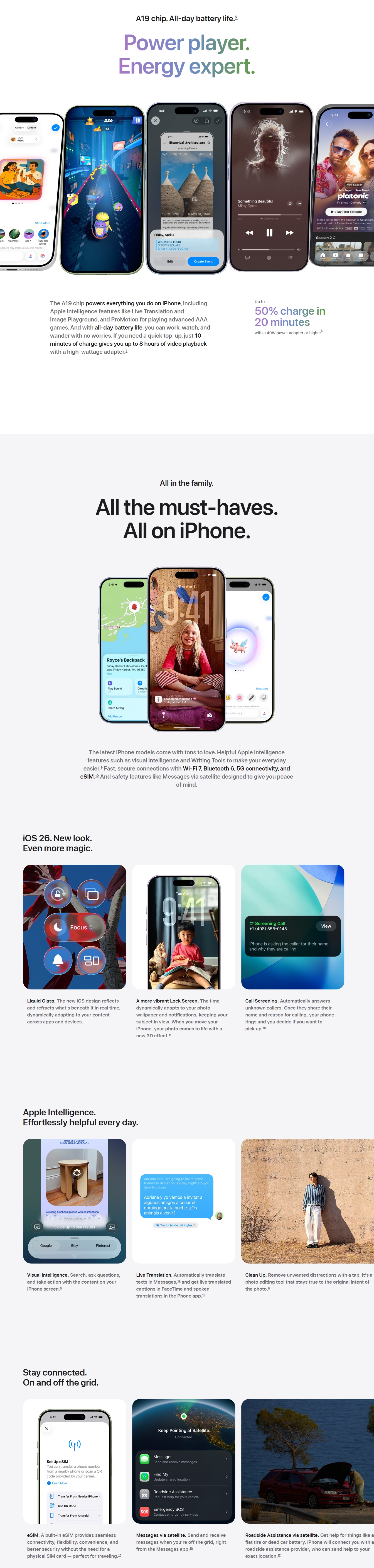 Apple iPhone 17 256GB - Black