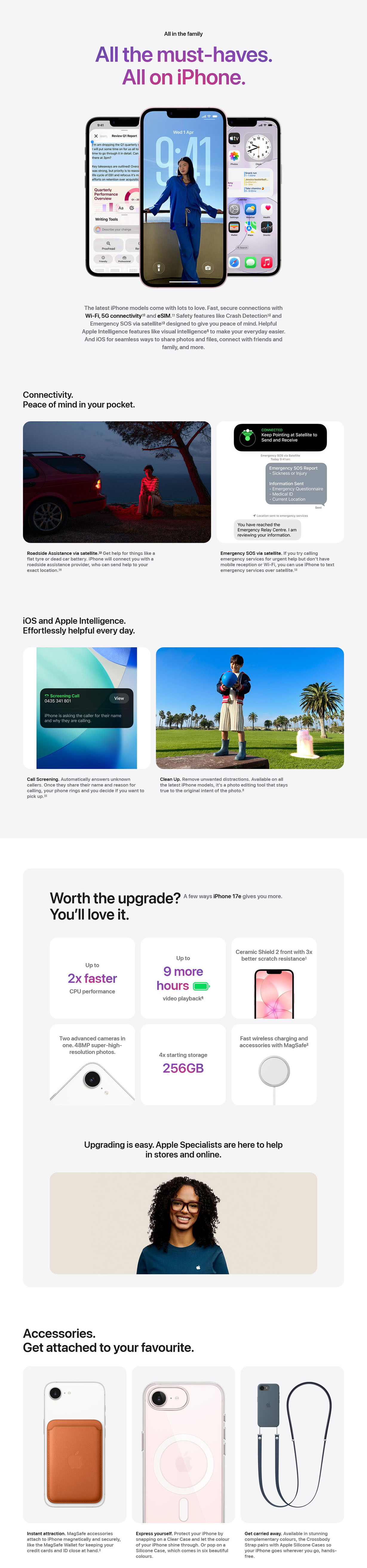 Apple iPhone 17e 256GB - Black