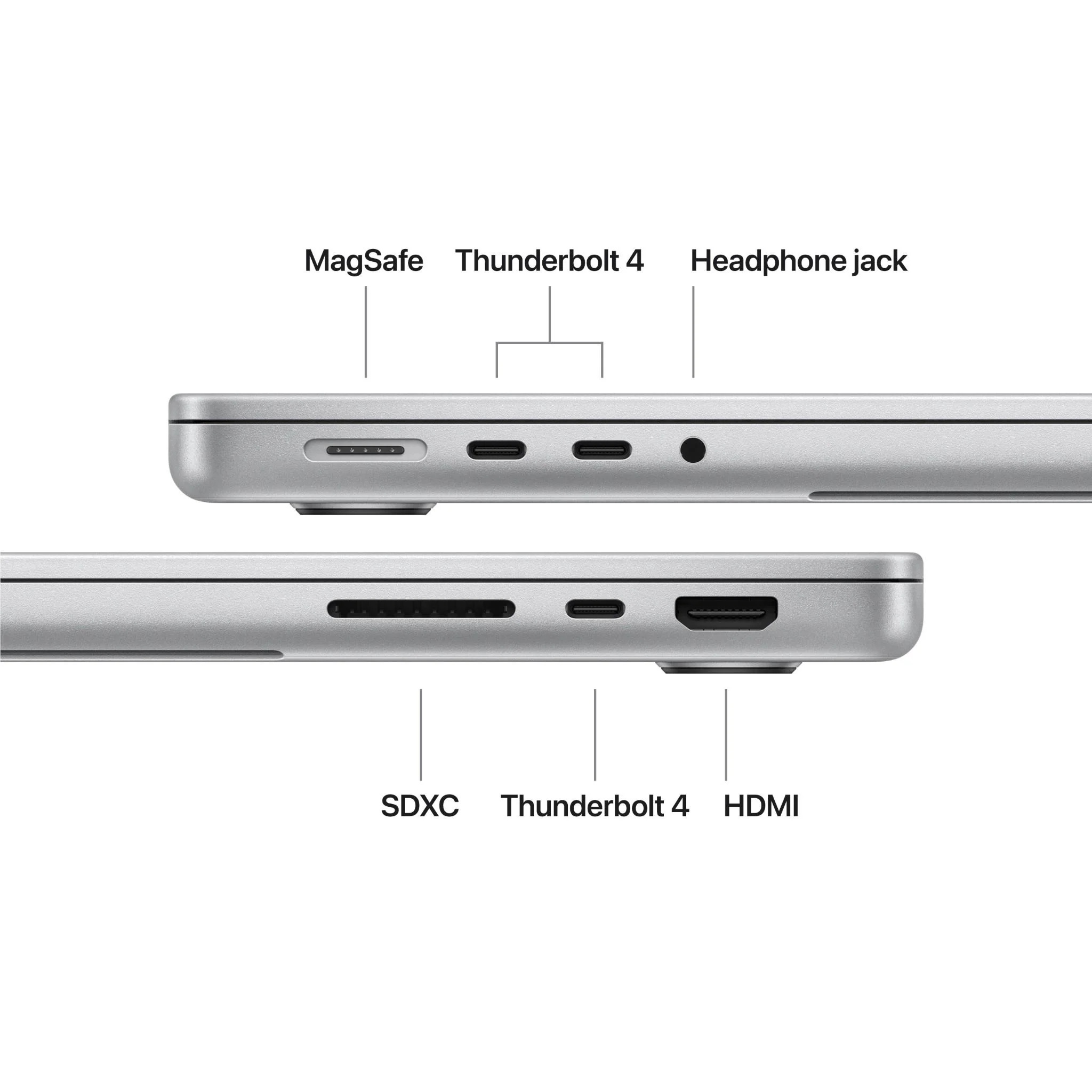 Apple MacBook Pro 14-inch - M5 Chip 16GB 512GB (Silver) - MDE44X/A