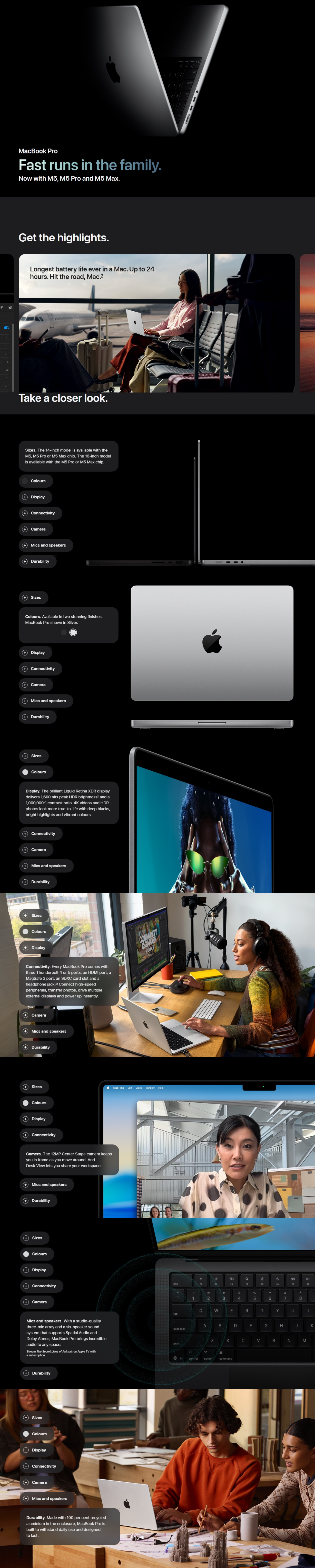 Apple MacBook Pro 16.2-inch M5 Pro 48GB 1TB macOS - Silver