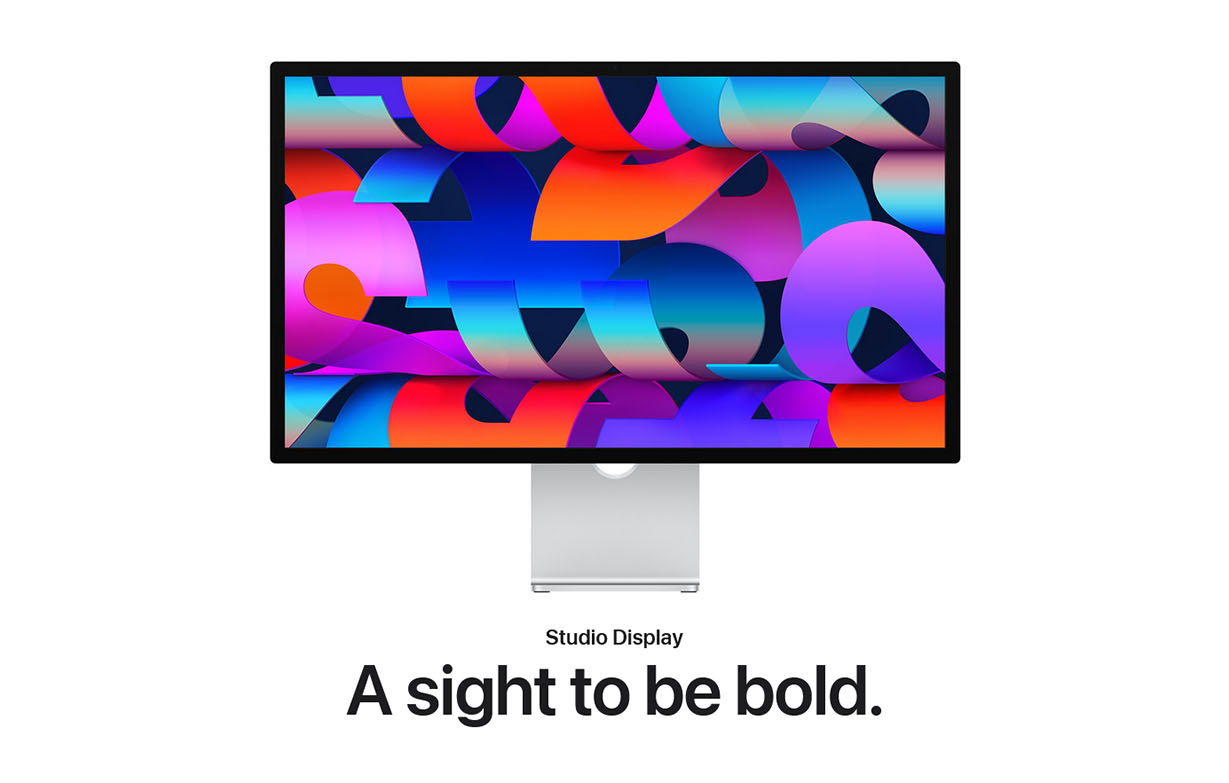 Apple Studio Display 27" 5K Retina display w/ Tilt Adjustable Stand - Standard Glass