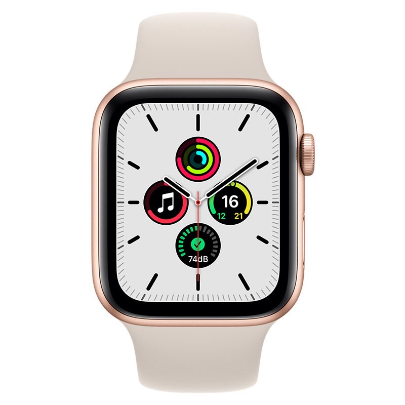 Apple Watch SE GPS + Cellular - 44mm Gold Aluminium with Band - MKT13X/A |  Mwave
