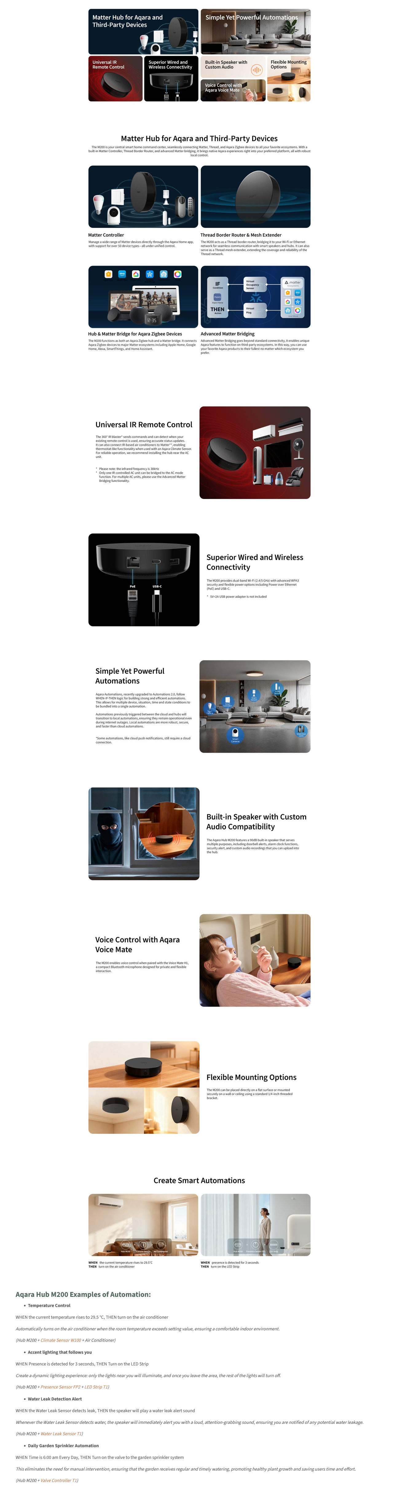 Aqara M200 Smart Home Hub