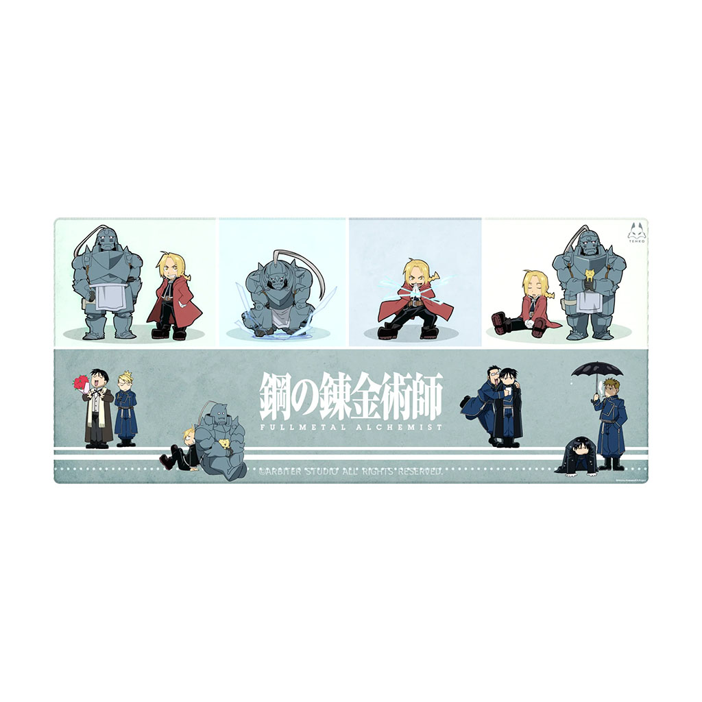 Arbiter Studio FMA Brotherhood Cloth Gaming Mouse Pad - Chibi