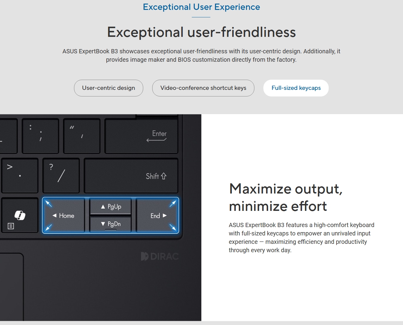 ASUS ExpertBook B3 16" WUXGA Laptop Ultra 7-255H 16GB 512GB W11P