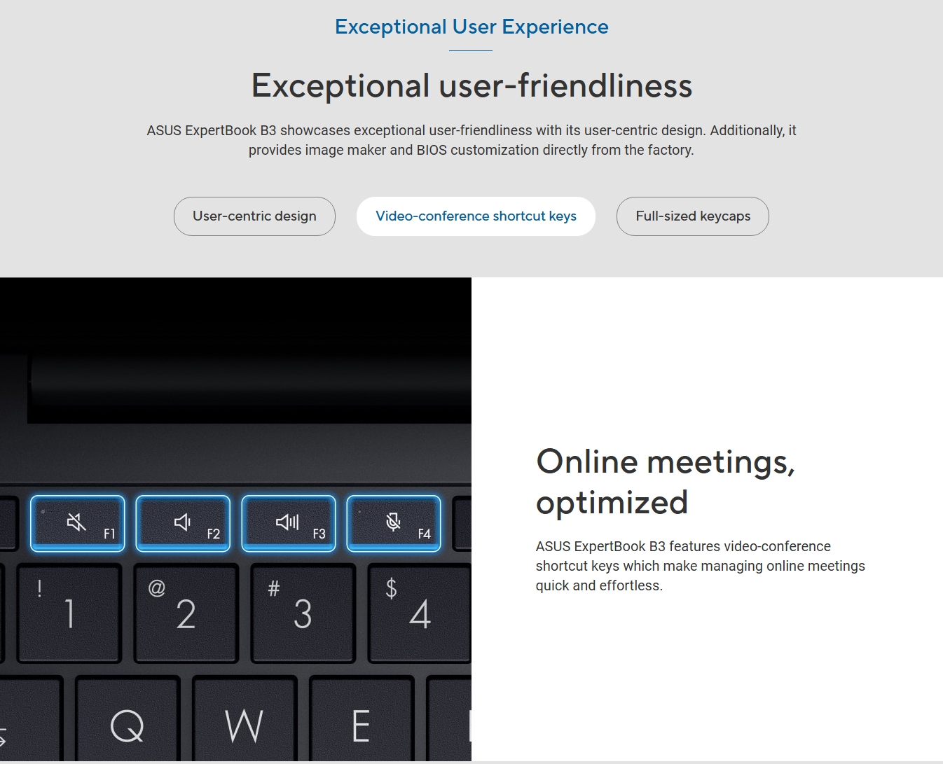 ASUS ExpertBook B3 16" WUXGA Laptop Ultra 7-255H 16GB 512GB W11P