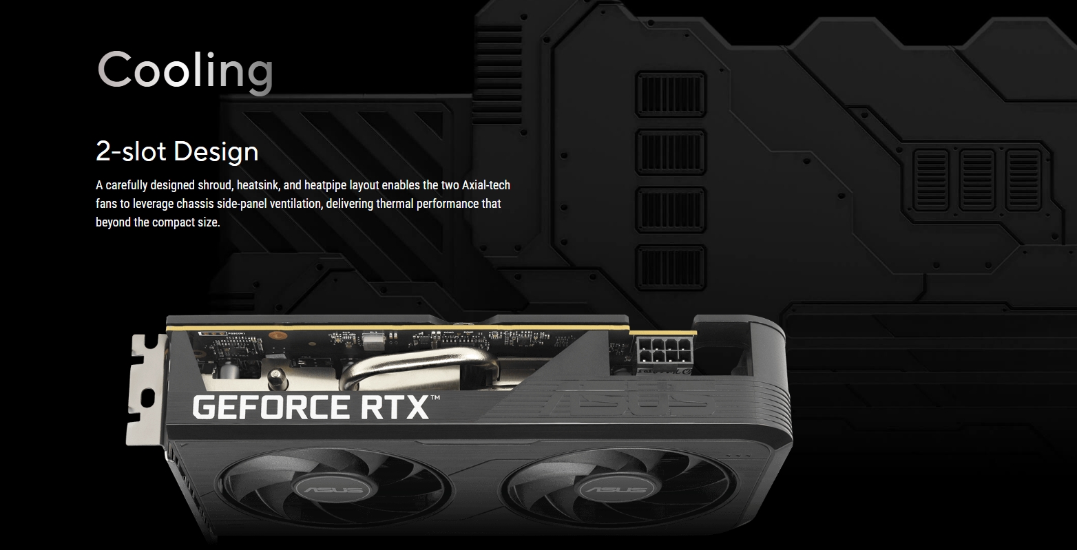 ASUS GeForce RTX 5050 Dual 8GB GDDR6 Video Card