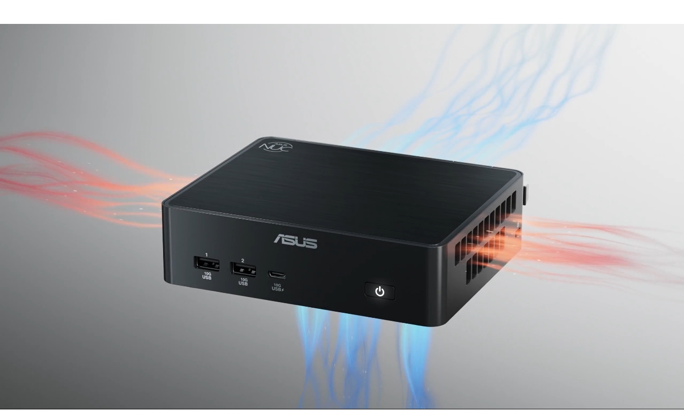 ASUS NUC 16 Pro Mini PC Barebone Kit - Intel Core Ultra 5 325 Processor - SLIM