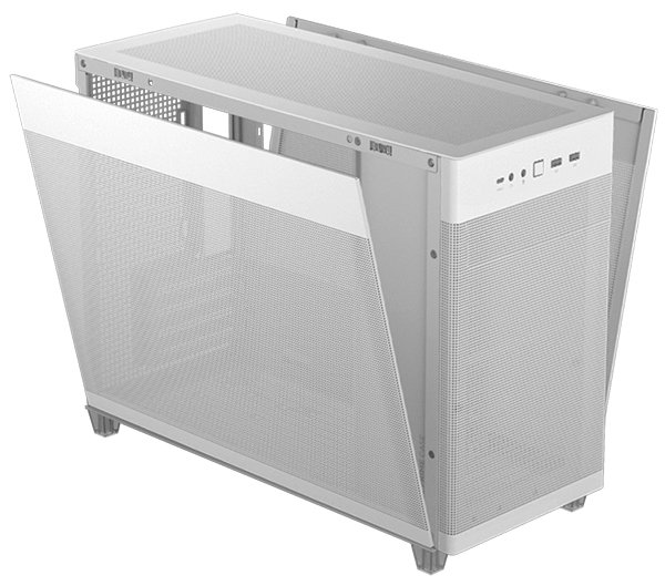 ASUS Prime AP201 Mesh Small Tower Micro-ATX Case - Black - Overview 6