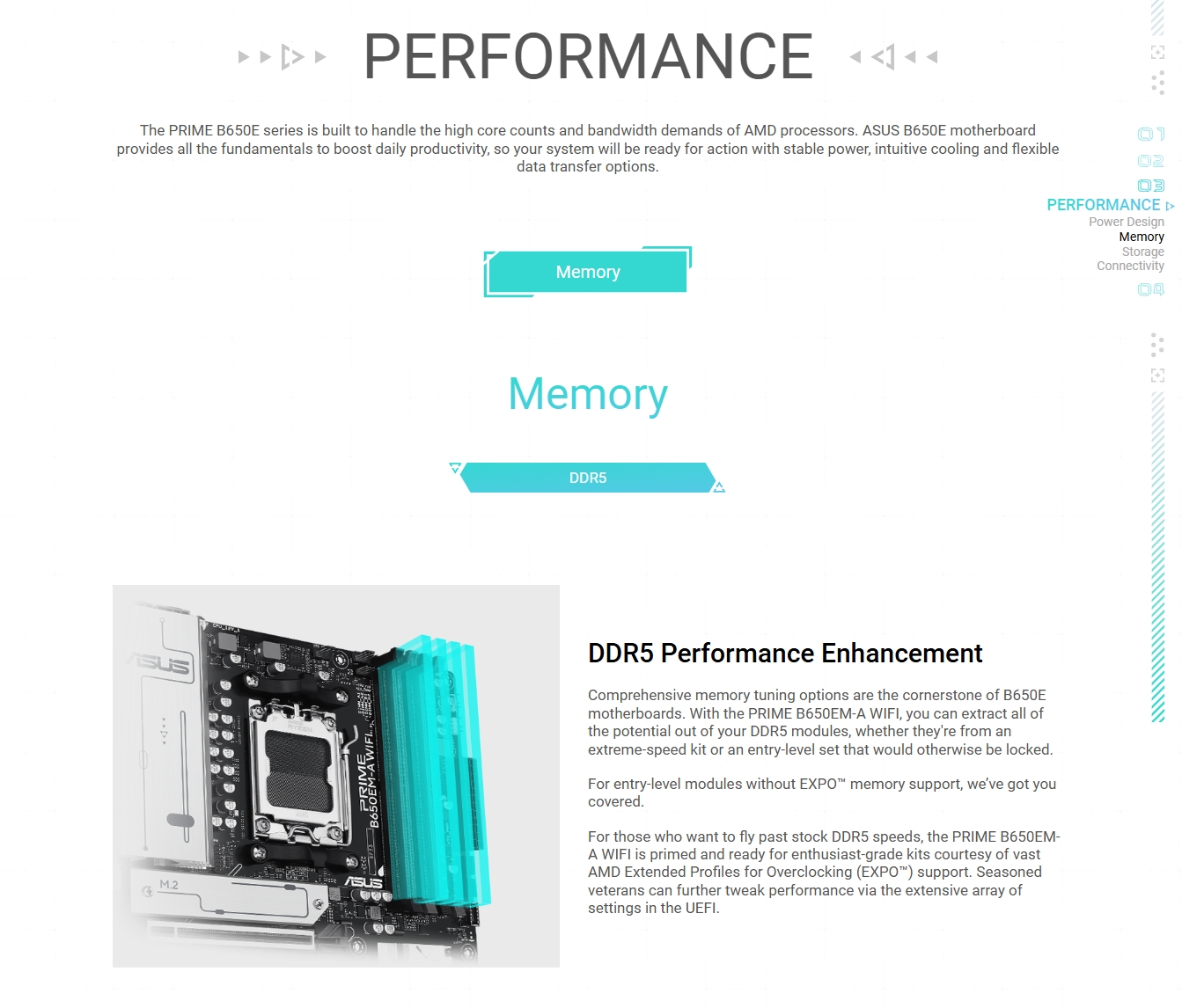 ASUS PRIME B650EM-A WIFI AM5 Micro-ATX Motherboard