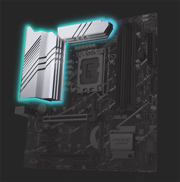 ASUS PRIME Z790M-PLUS D4-CSM LGA Micro-ATX Motherboard - PRIME Z790M ...