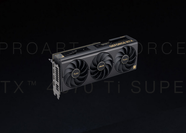 ASUS ProArt GeForce RTX 4070 Ti SUPER 16GB Video Card