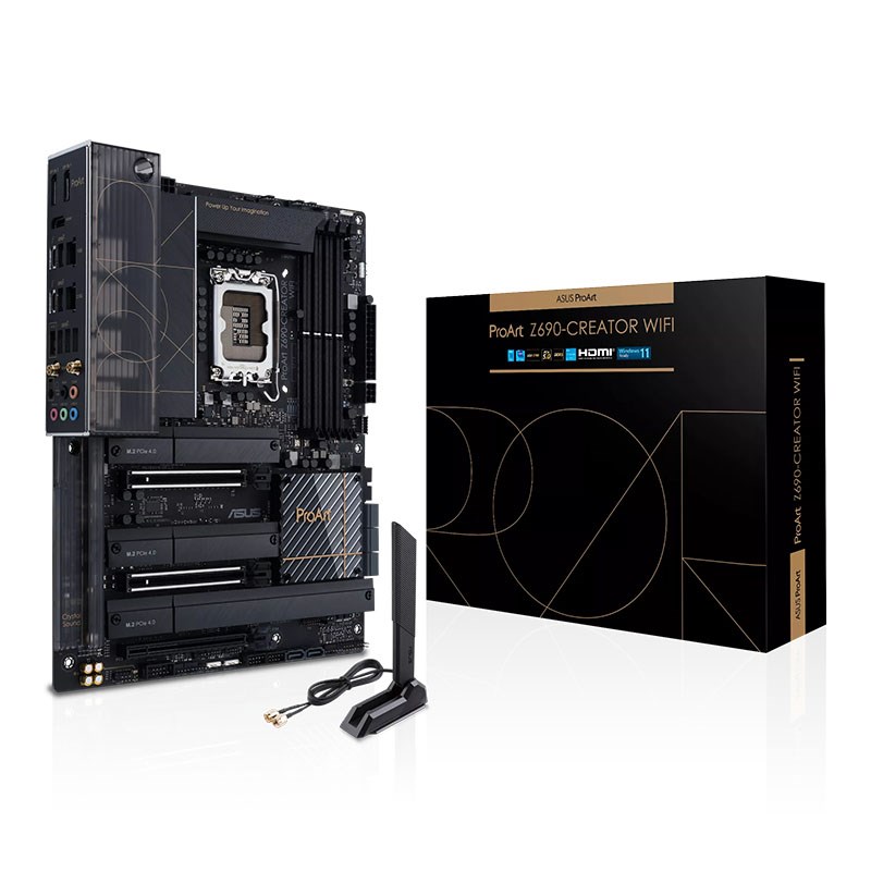 ASUS ProArt Z690CREATOR WIFI LGA 1700 ATX Motherboard ProArt Z690