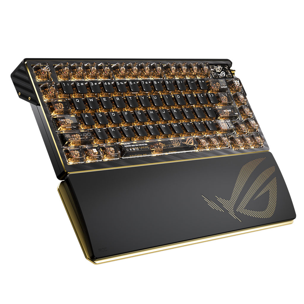 Extreen Keyboards ASUS ROG Azoth Extreme 20th Anniversary Edition Gaming Keyboard - Snow ...
