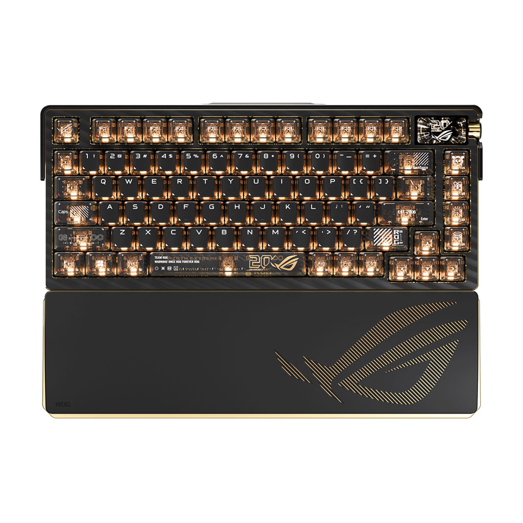 ASUS ROG Azoth Extreme 20th Anniversary Edition Gaming Keyboard - Storm ...