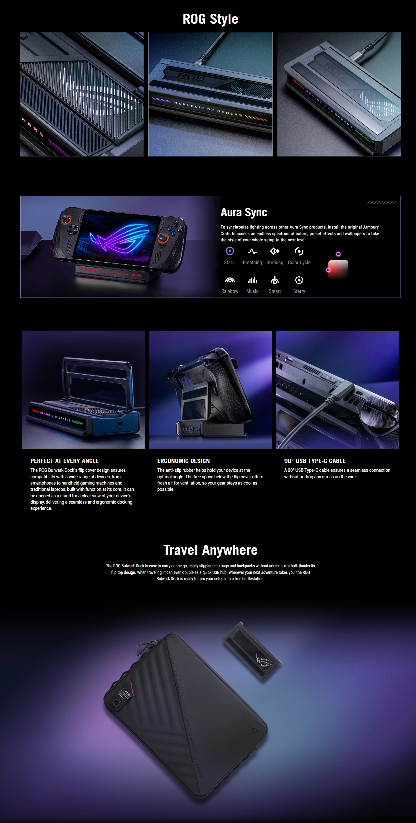 ASUS ROG DG300 Bulwark Dock - 2025