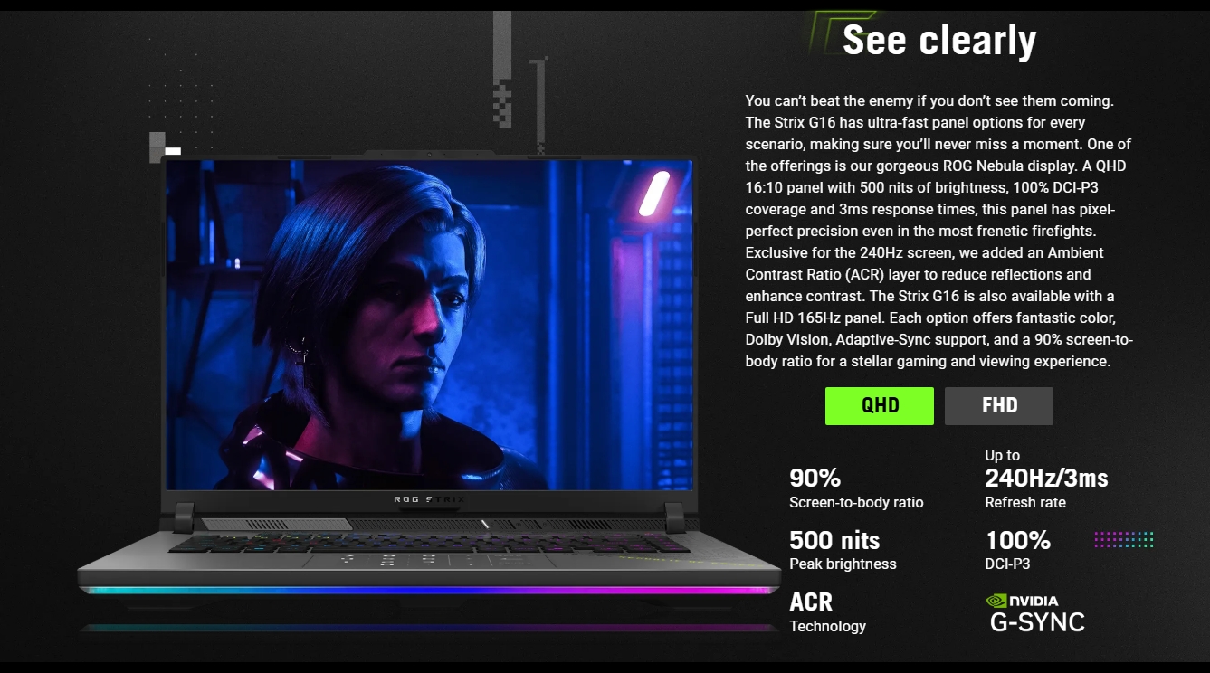 ASUS ROG Strix G16 16