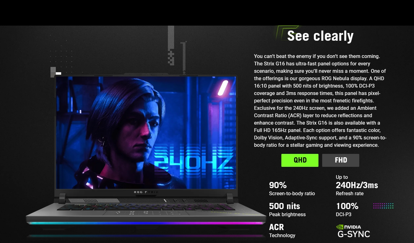 ASUS ROG Strix G16 16