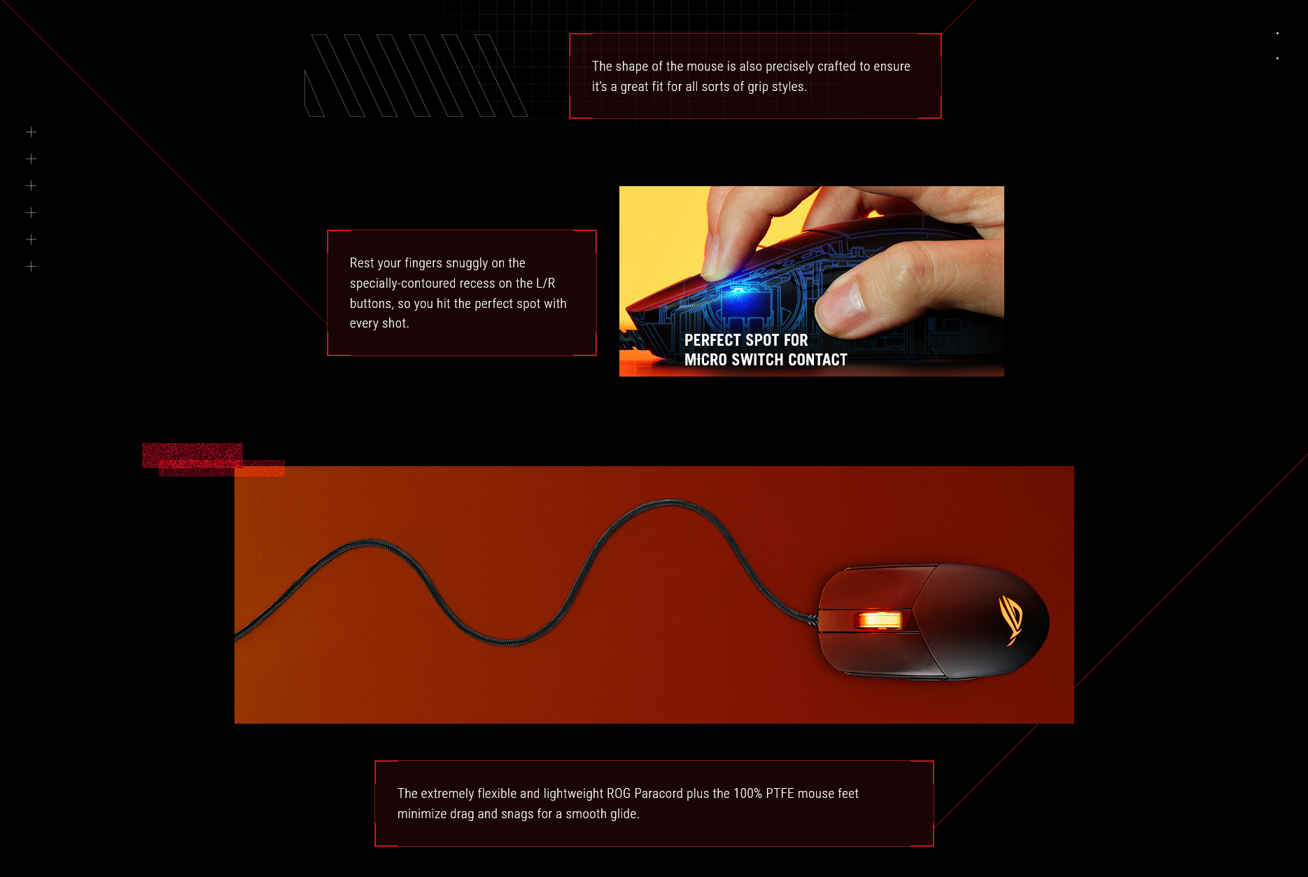 ASUS ROG Strix Impact III Gaming Mouse - Black