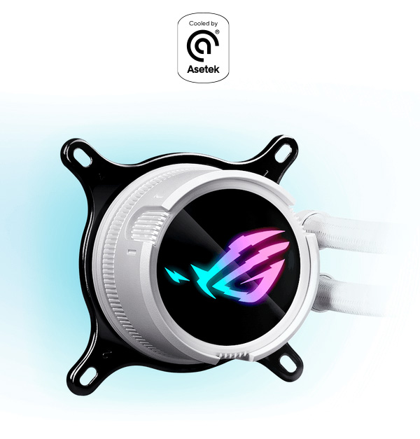 ASUS ROG STRIX LC III 360 ARGB 360mm AIO Liquid CPU Cooler - White