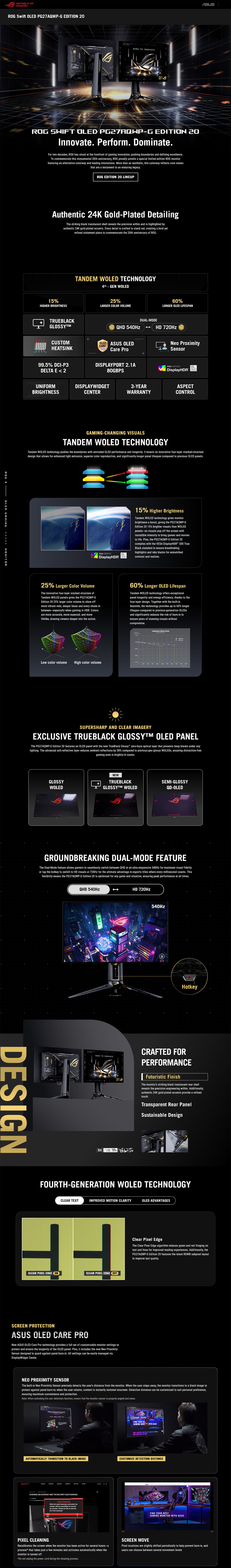 ASUS ROG Swift PG27AQWP-G 27