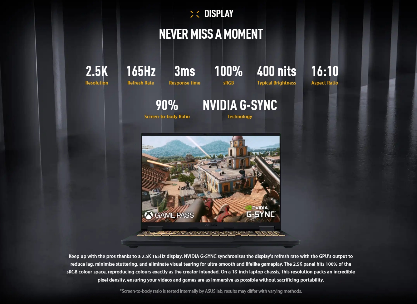 ASUS TUF Gaming F16 16