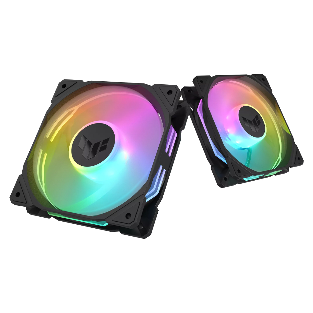 Ventole Case ASUS TUF GAMING TR120 ARGB - 3 Pezzi, Nero, 28mm Spessore, 16 LED RGB - Foto 6